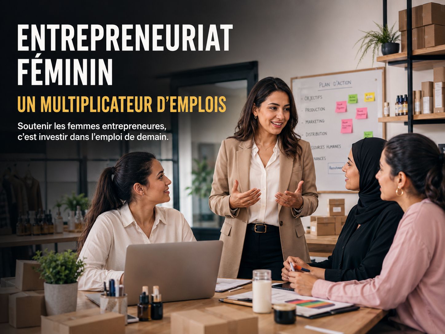 ​Quand les femmes entreprennent, elles embauchent plus de femmes