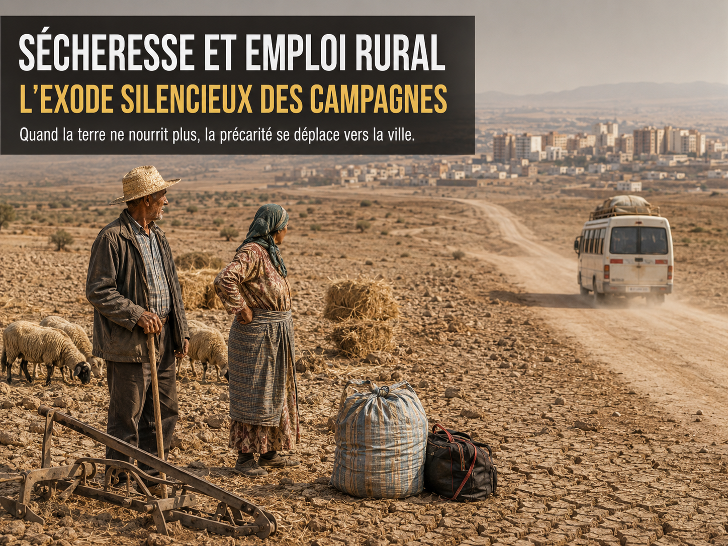 Sécheresse et exode silencieux : les emplois ruraux disparaissent