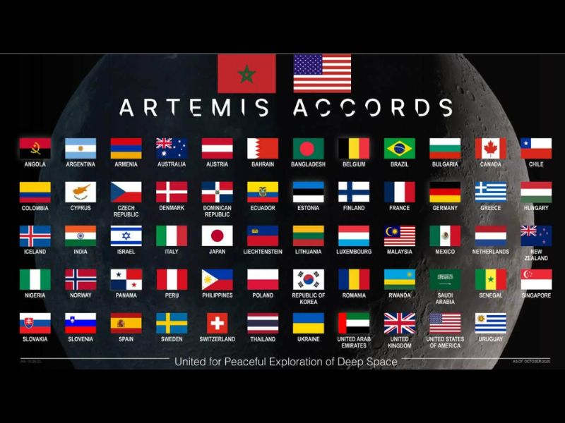 Le Maroc rejoint officiellement les Accords Artemis pour une exploration spatiale pacifique
