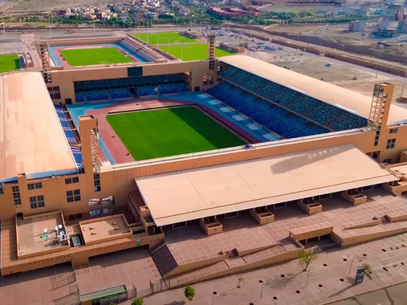 Marrakech modernise son stade pour renforcer son attractivité sportive.