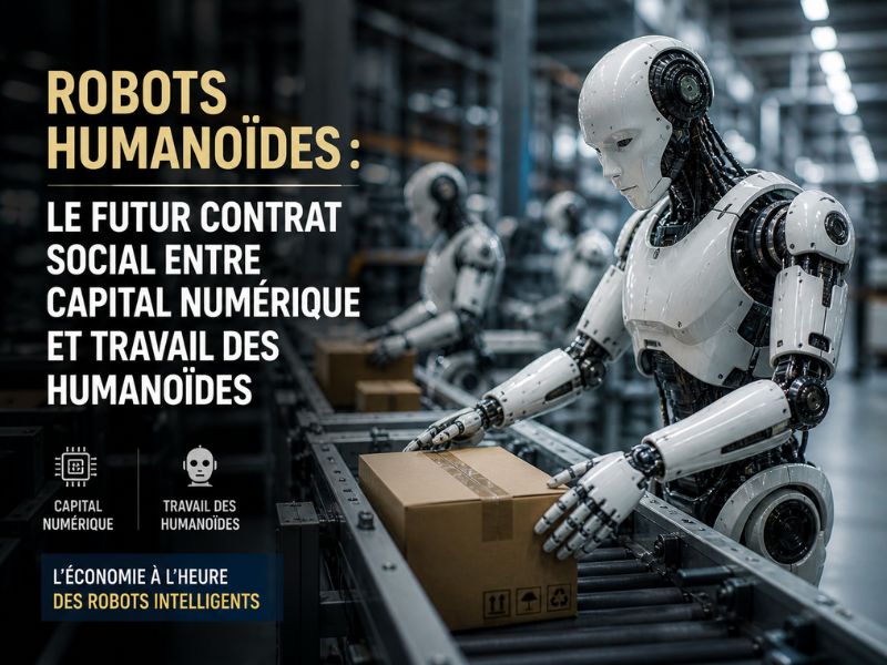 Robots humanoïdes : le futur contrat social entre capital numérique et travail des humanoïdes