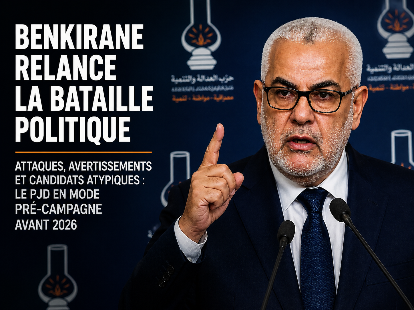 ​Benkirane rallume les fronts : le PJD entre pré-campagne, revanche et casting atypique