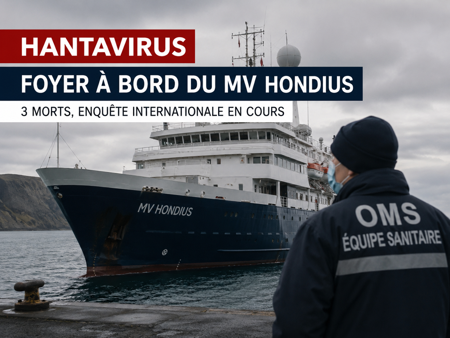 Hantavirus sur le MV Hondius : une croisière sous surveillance sanitaire internationale