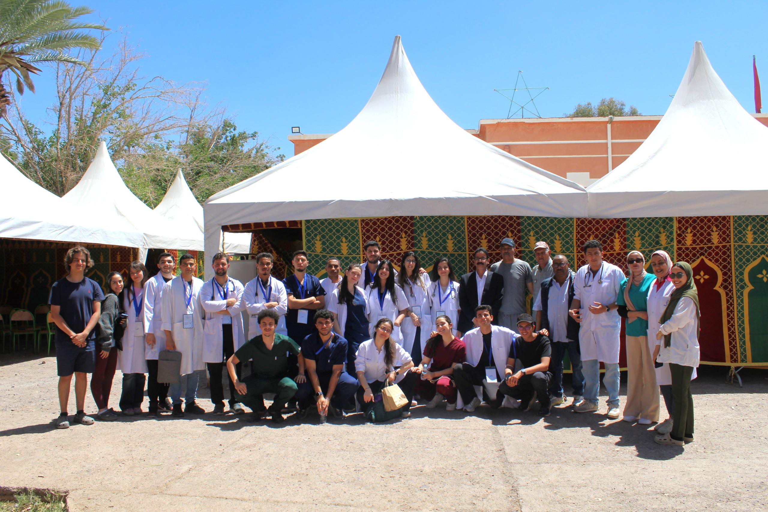 ​Une caravane médicale réussie à Ouarzazate : plus de 3 500 consultations réalisées