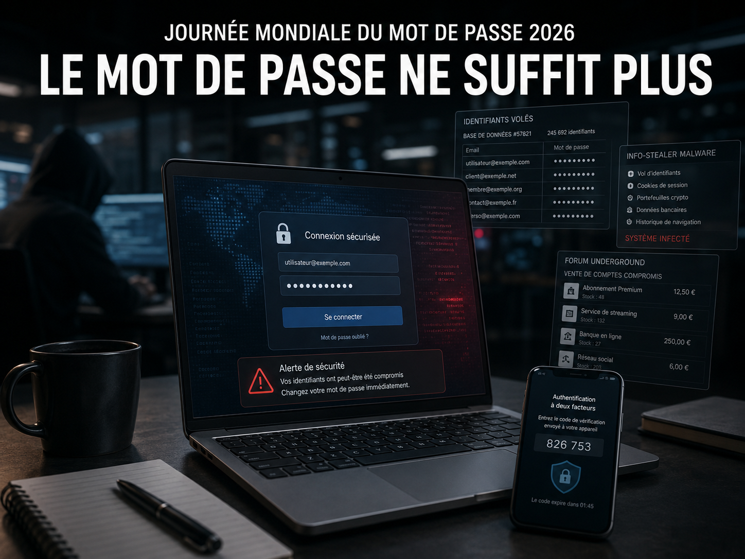 Journée mondiale du mot de passe 2026 face aux cybercriminels