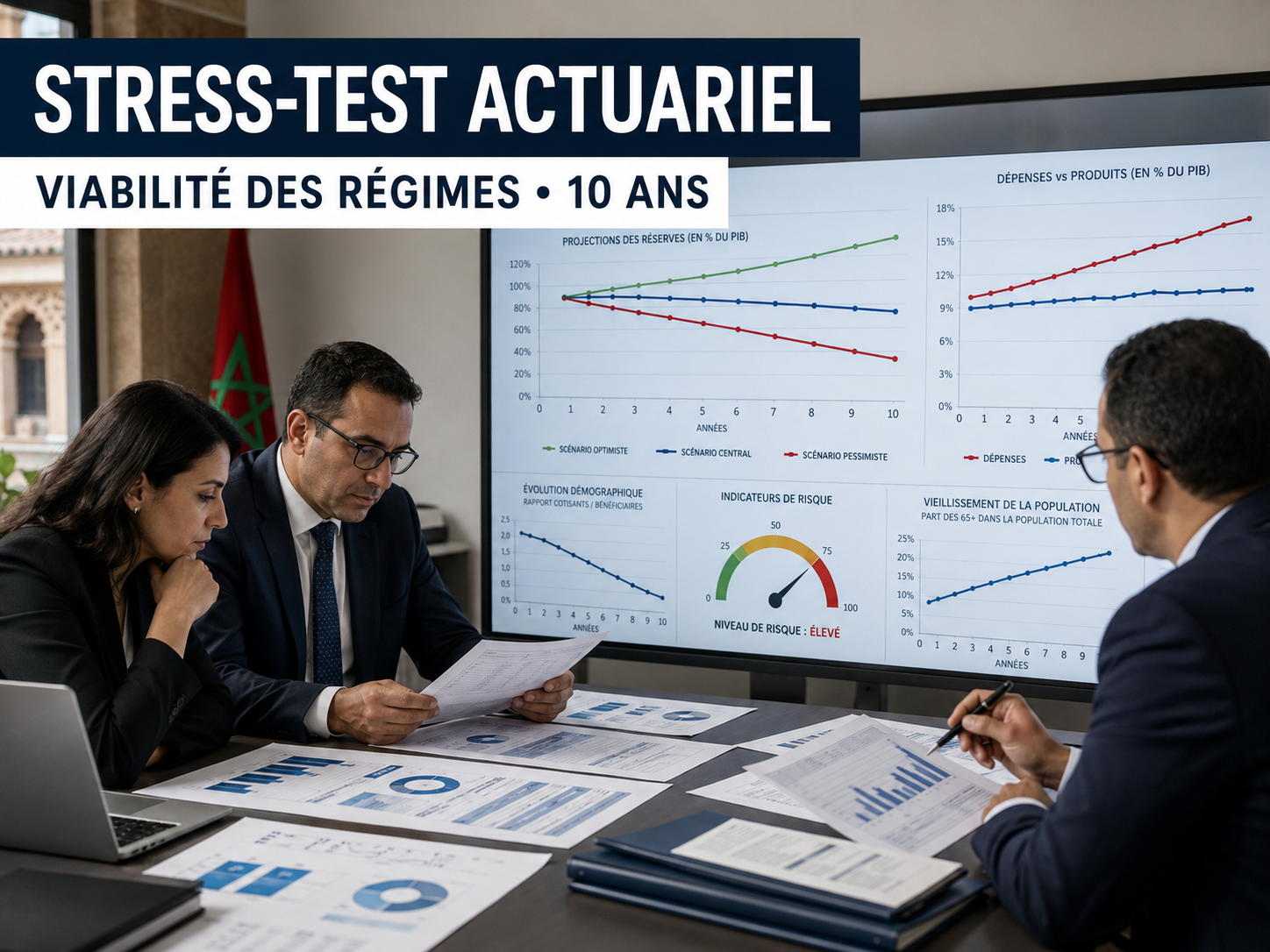 La CNSS prépare un vaste stress-test actuariel pour évaluer la viabilité des régimes sur 10 ans