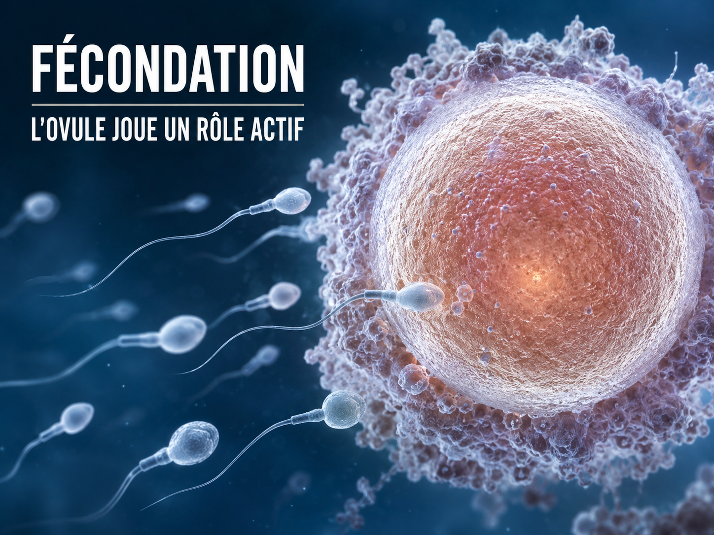 ​Fécondation : non, l’ovule n’est pas un simple trophée au bout d’une course