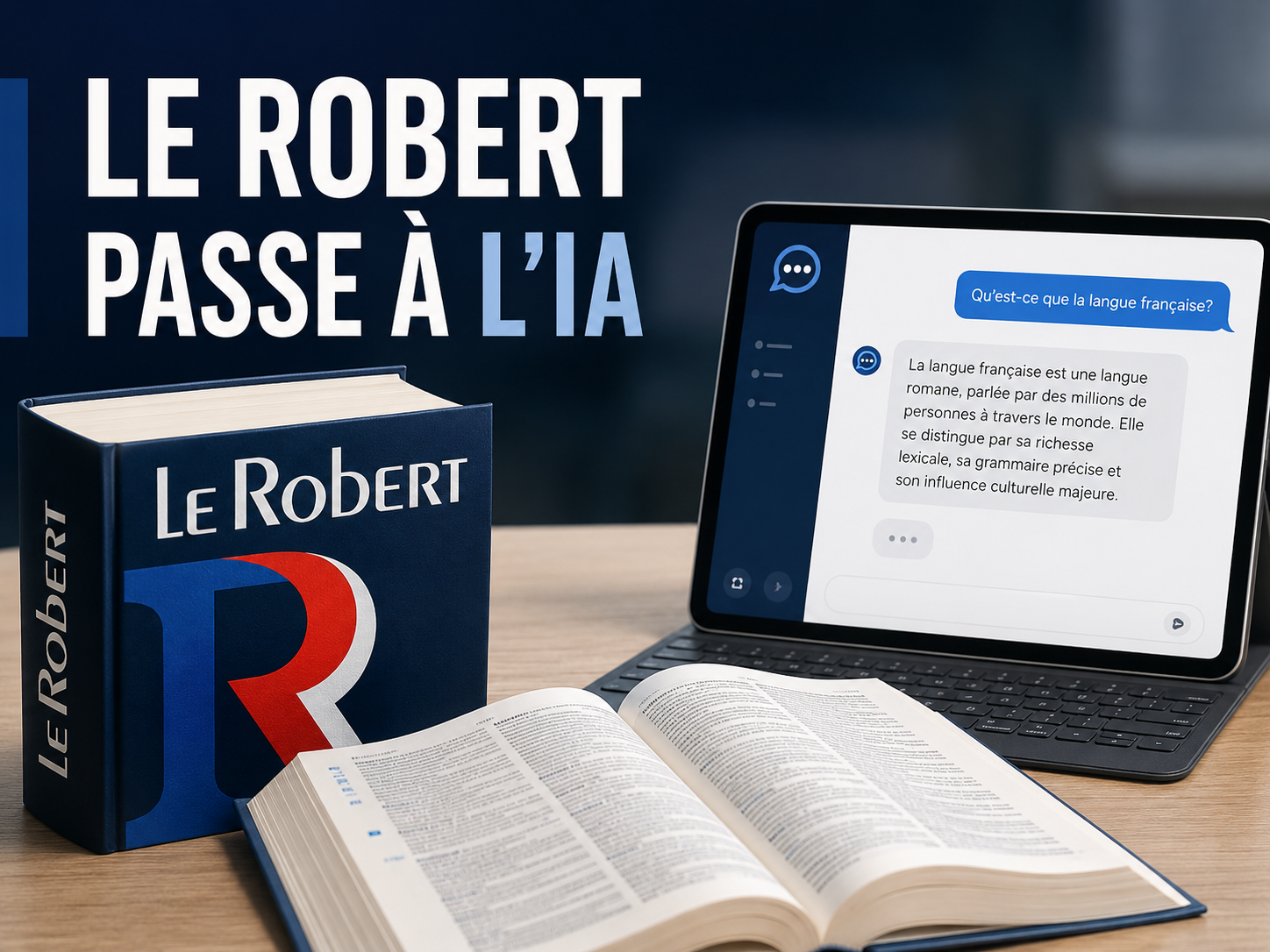 Même Le Petit Robert bascule vers l’IA : quand le dictionnaire apprend à répondre