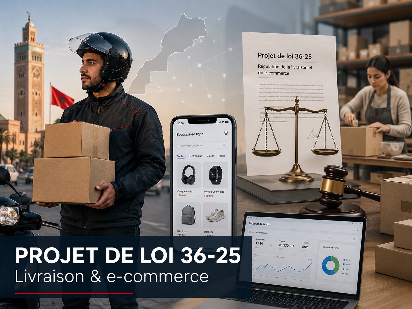 ​Projet de loi 36-25 : réguler la livraison sans étouffer l’e-commerce marocain