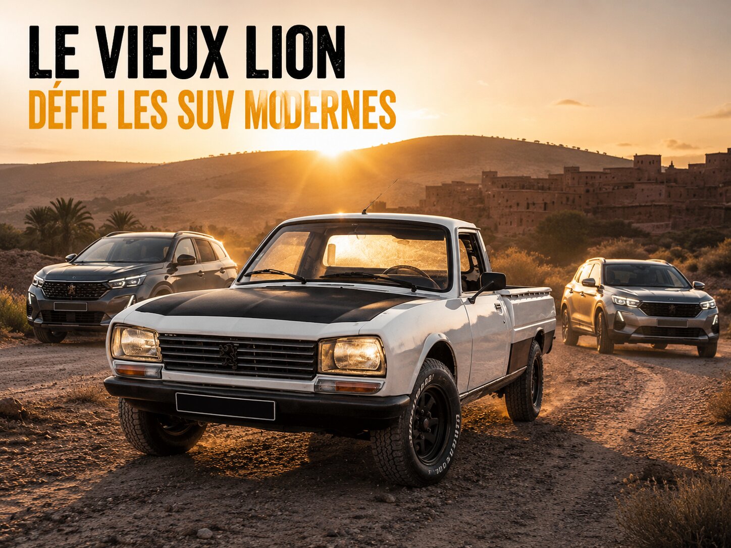 Peugeot 504 Pick-Up : Le vieux lion qui défie les SUV modernes