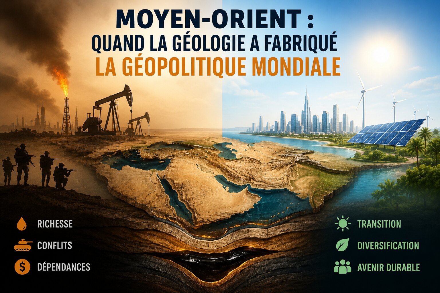 ​Moyen-Orient : quand la géologie a fabriqué la géopolitique mondiale