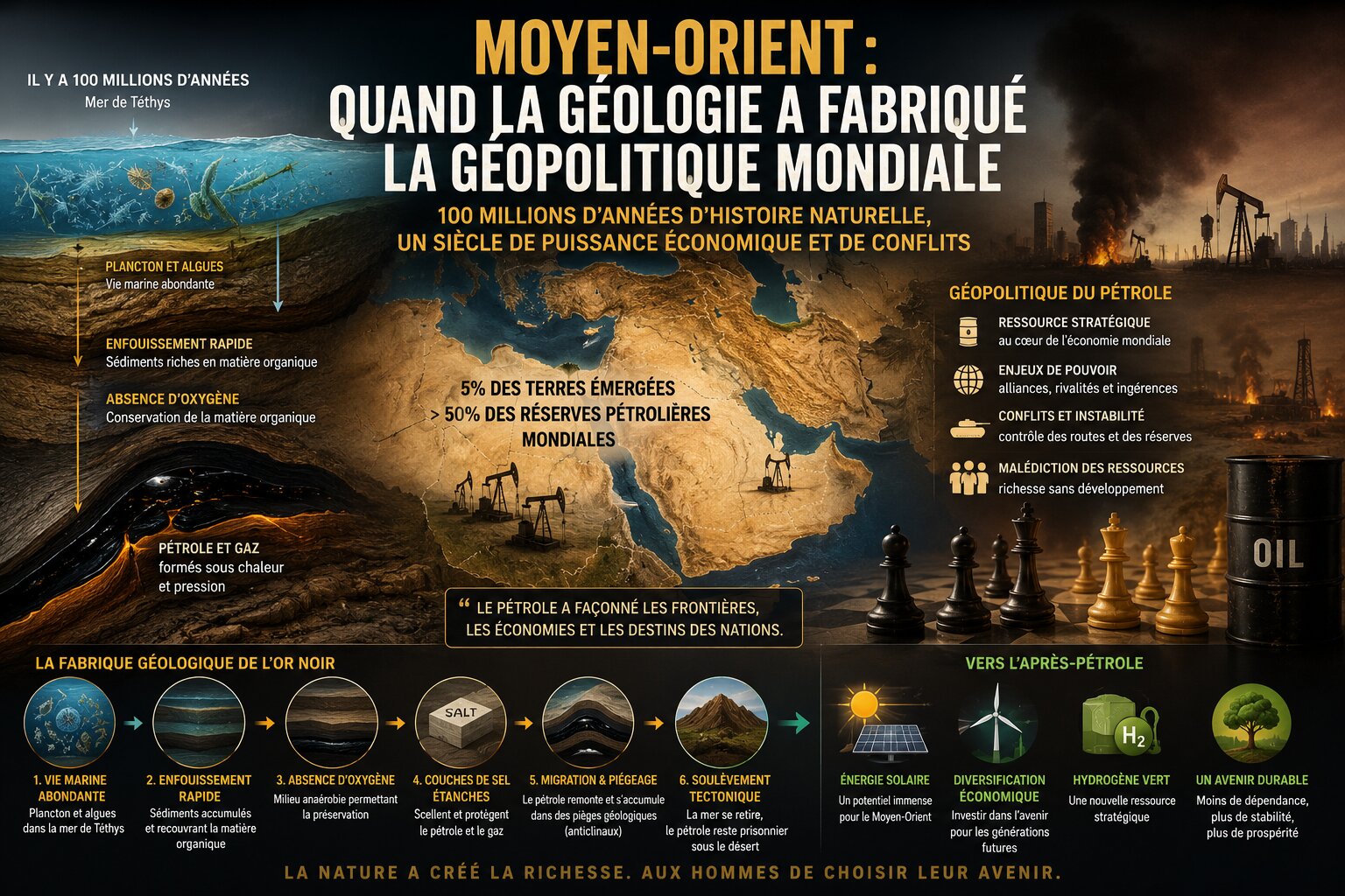 ​Moyen-Orient : quand la géologie a fabriqué la géopolitique mondiale