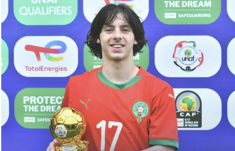 CAN U17 : Ibrahim Rabbaj élu homme du match face à la Tunisie