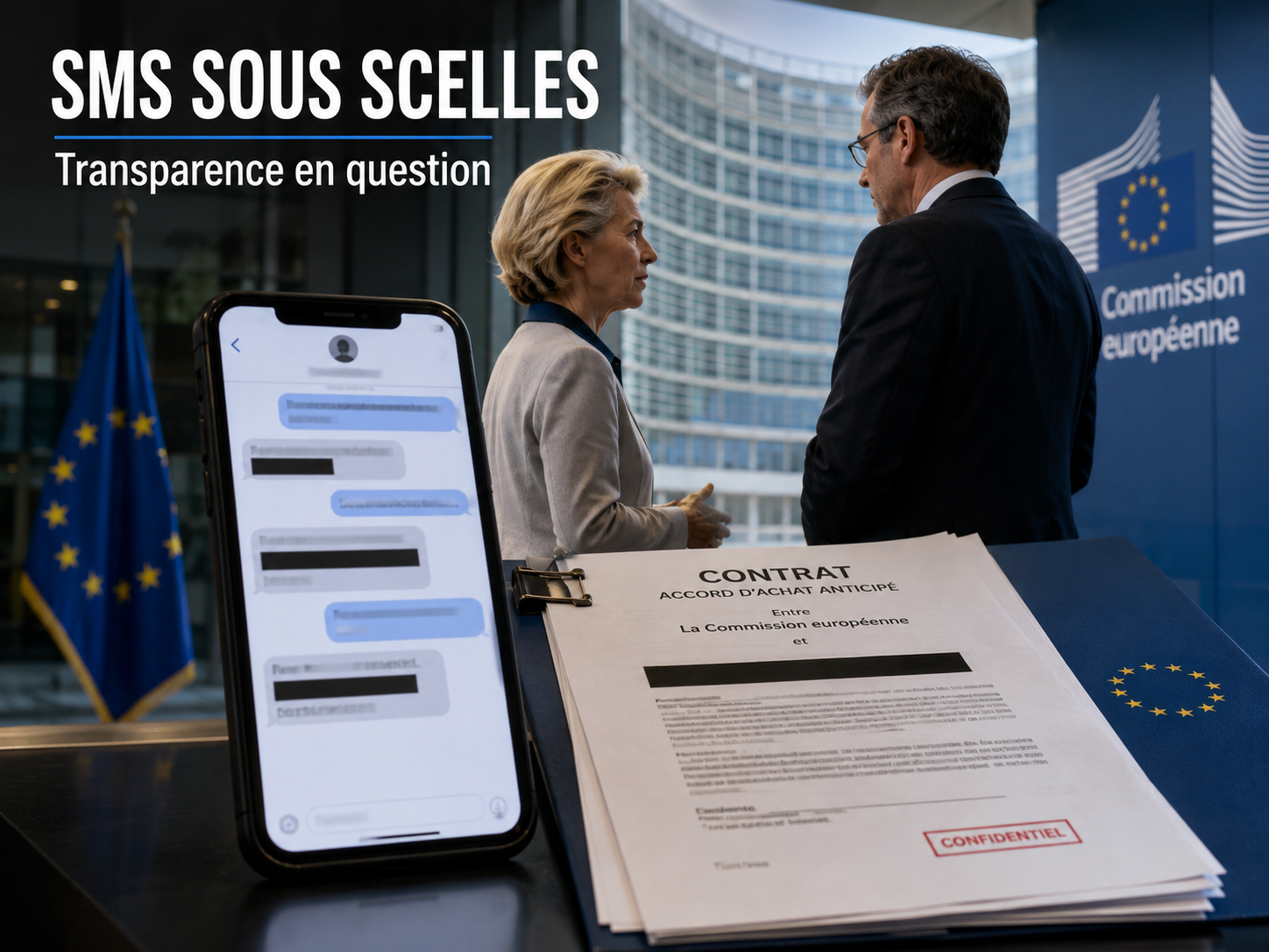 Pfizergate : quand les SMS manquants de Bruxelles rouvrent le procès de la transparence européenne