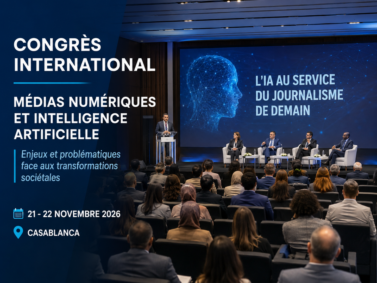 Casablanca : Congrès International sur les Médias Numériques et l’Intelligence Artificielle