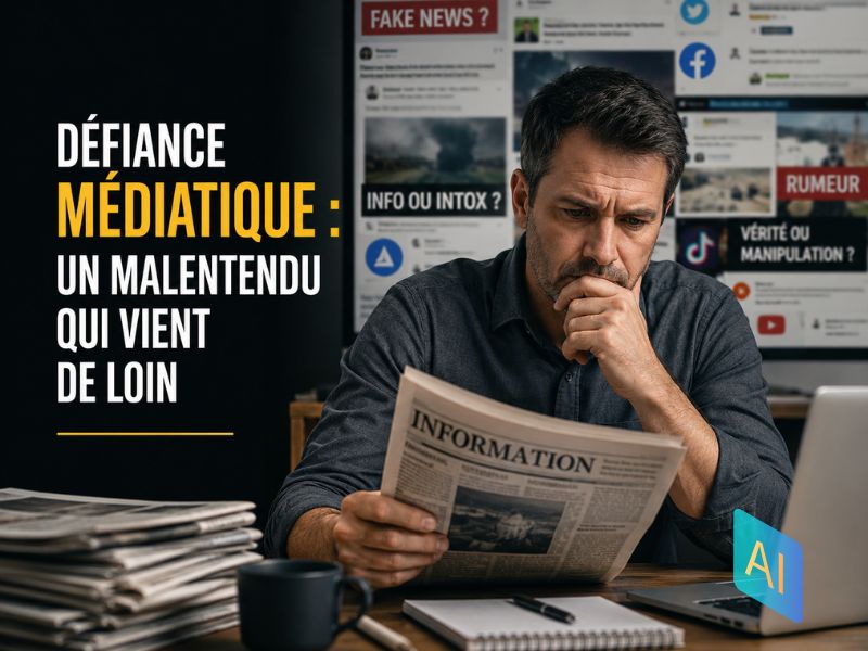 La défiance envers les médias ne date pas des fake news