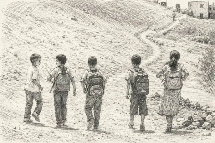 La population hors école est passée de plus de deux millions à 570 000 jeunes. C'est un résultat réel, le fruit d'un effort soutenu sur un quart de siècle. Mais le même rapport note un taux de redoublement au collège qui atteignait encore 23 % en 2019, et près de 270 000 abandons scolaires annuels, concentrés dans les zones rurales. Le progrès est là. La fracture aussi.