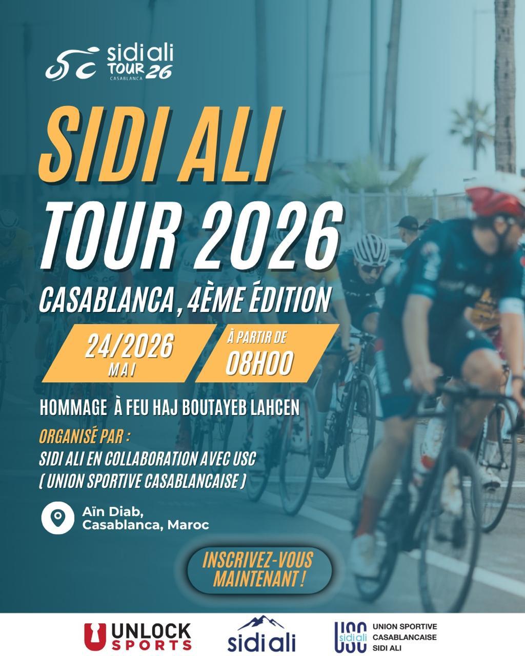 Sidi Ali Tour 2026 : Une grande fête du cyclisme à Casablanca en hommage à Feu Haj Lahcen Boutayeb