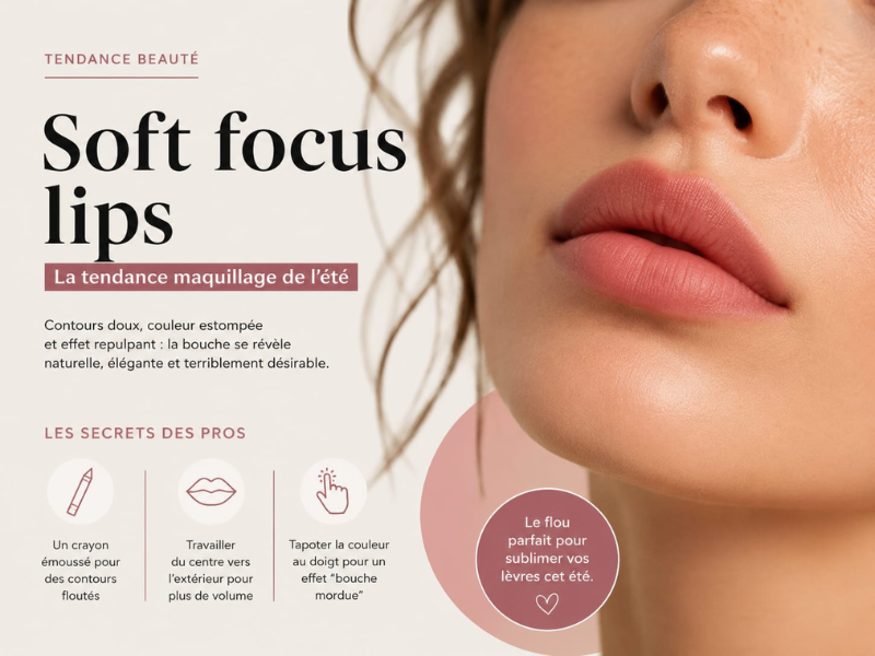 “Soft focus lips” : la technique floutée qui transforme le maquillage des lèvres cet été