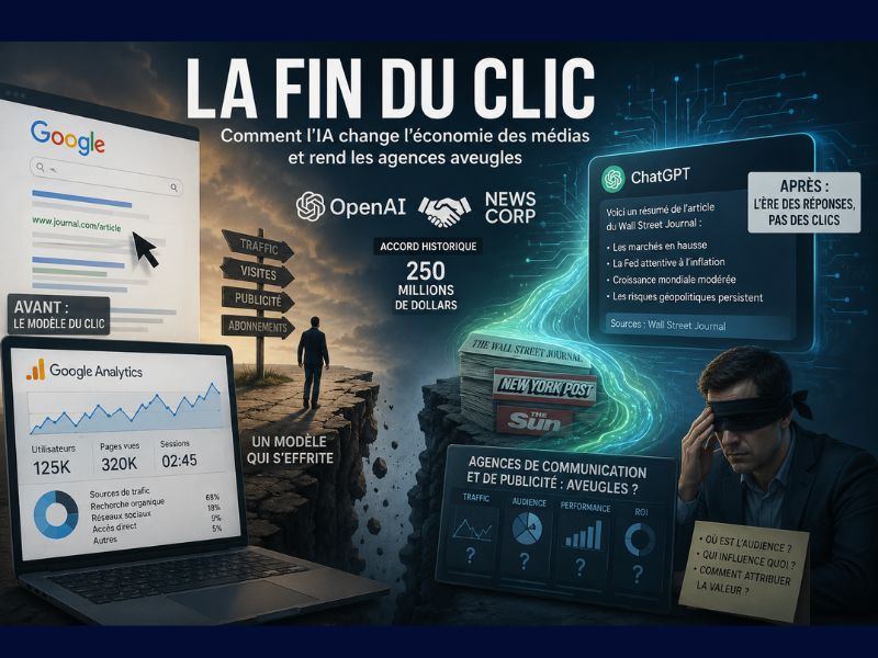 Médias : La fin du modèle économique basé sur le clic ?