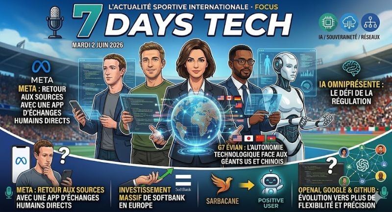 Podcast : l'essentiel de l'actualité Tech de la semaine du 02-06-2026"