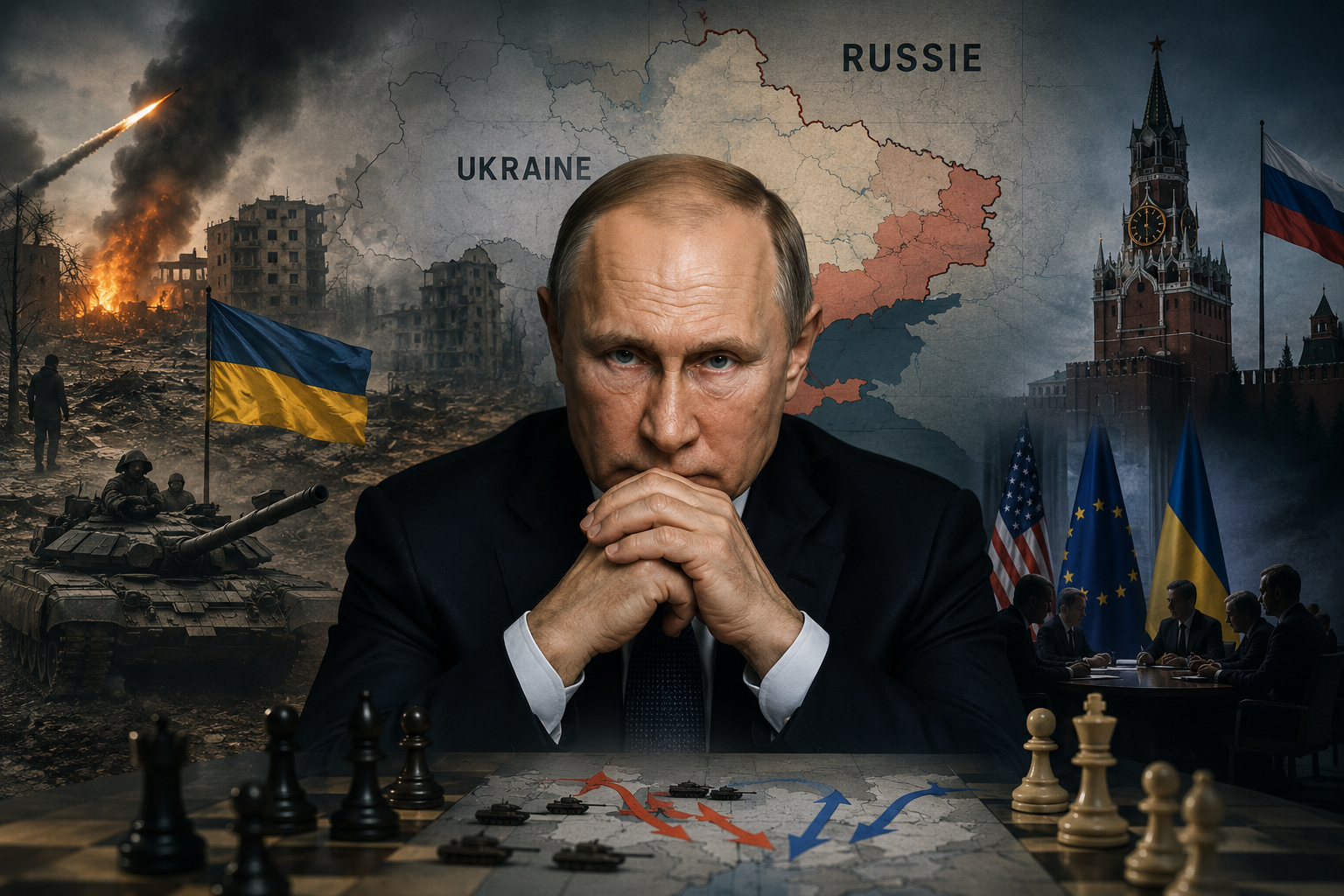 ​Russie-Ukraine : que va faire Poutine maintenant ?