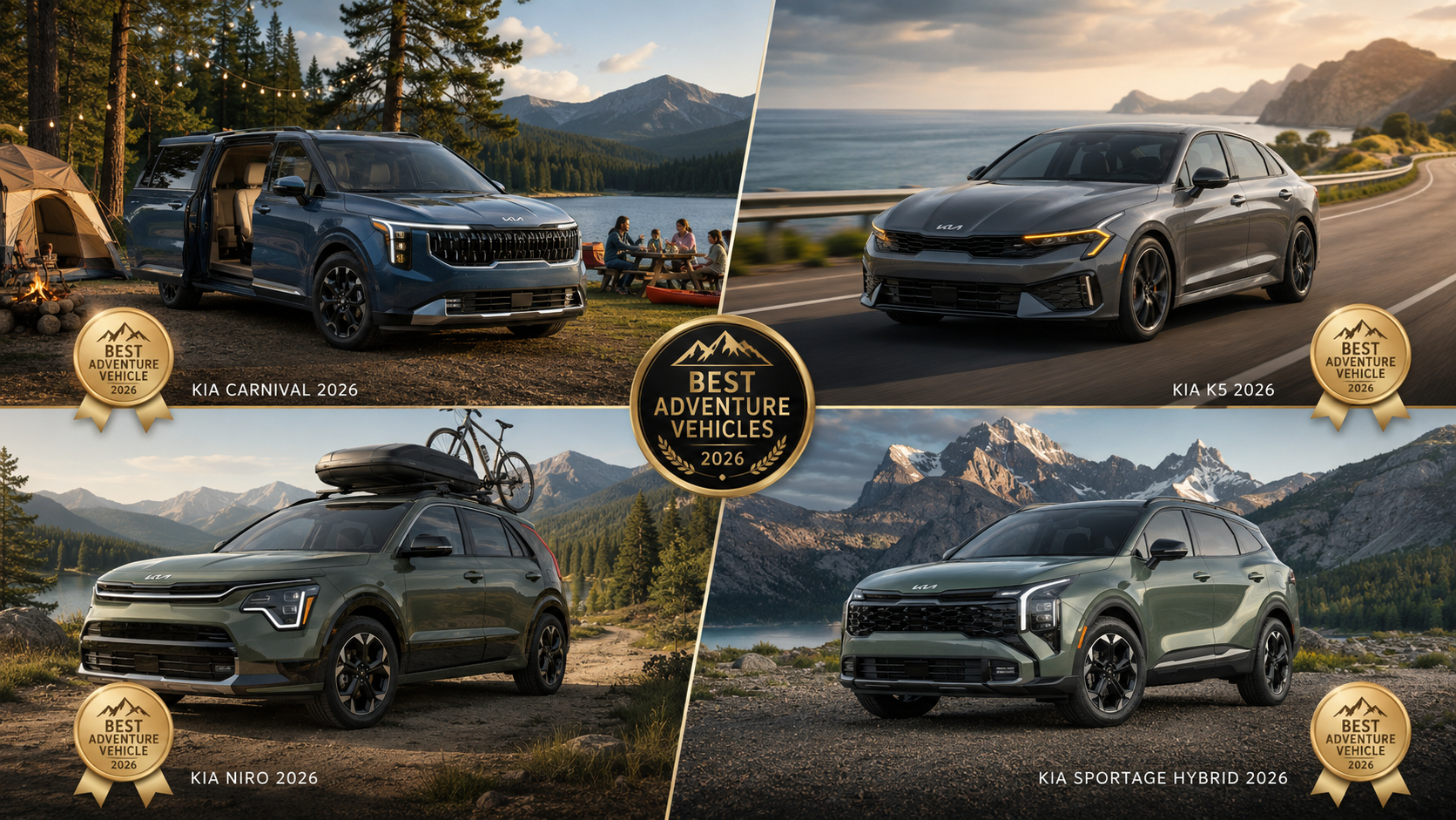 Kia remporte quatre prix lors des “Best Adventure Vehicles 2026” de U.S. News & World Report