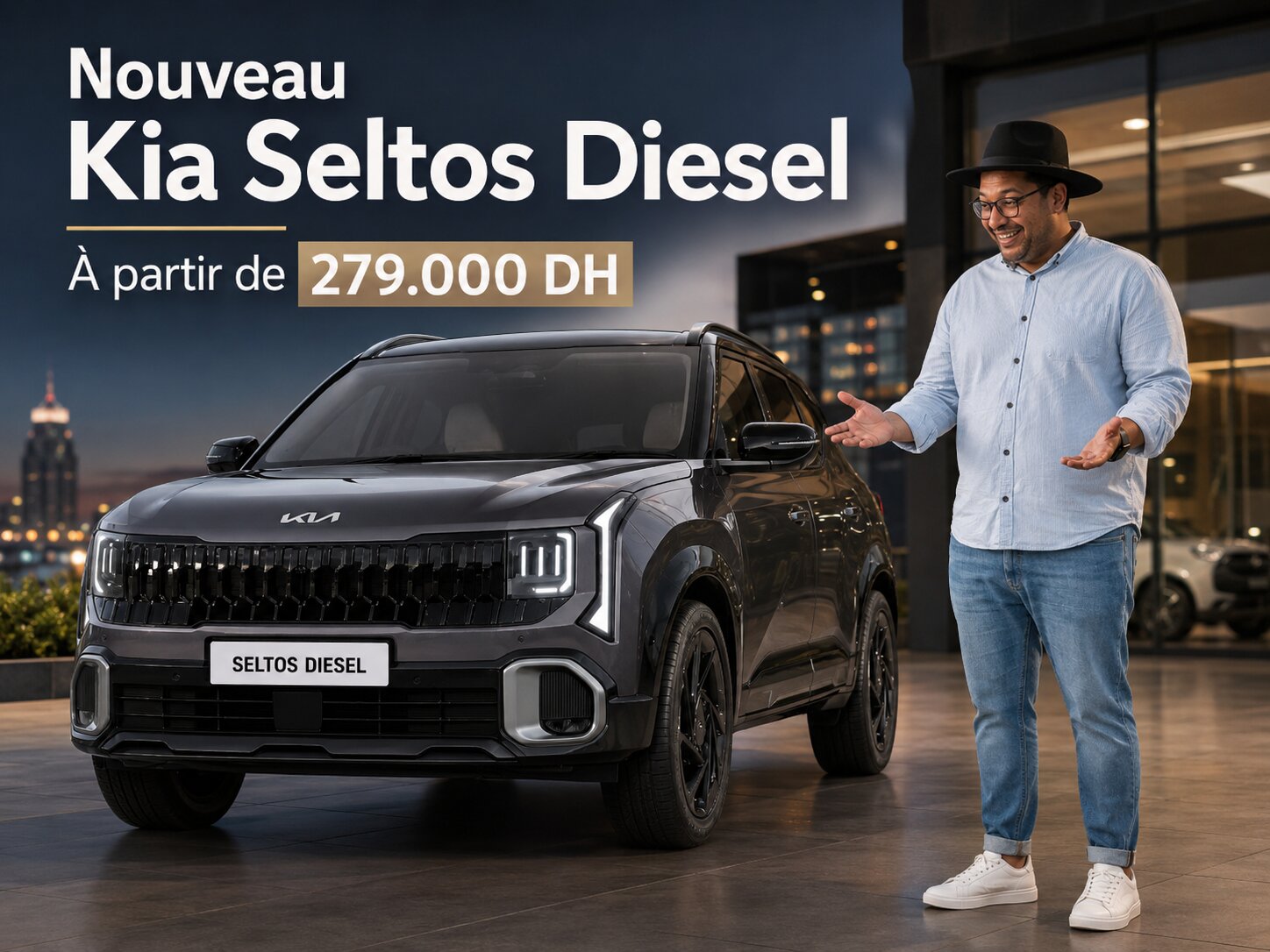​Nouveau Kia Seltos Diesel au Maroc à parti de 279.000 dirhams