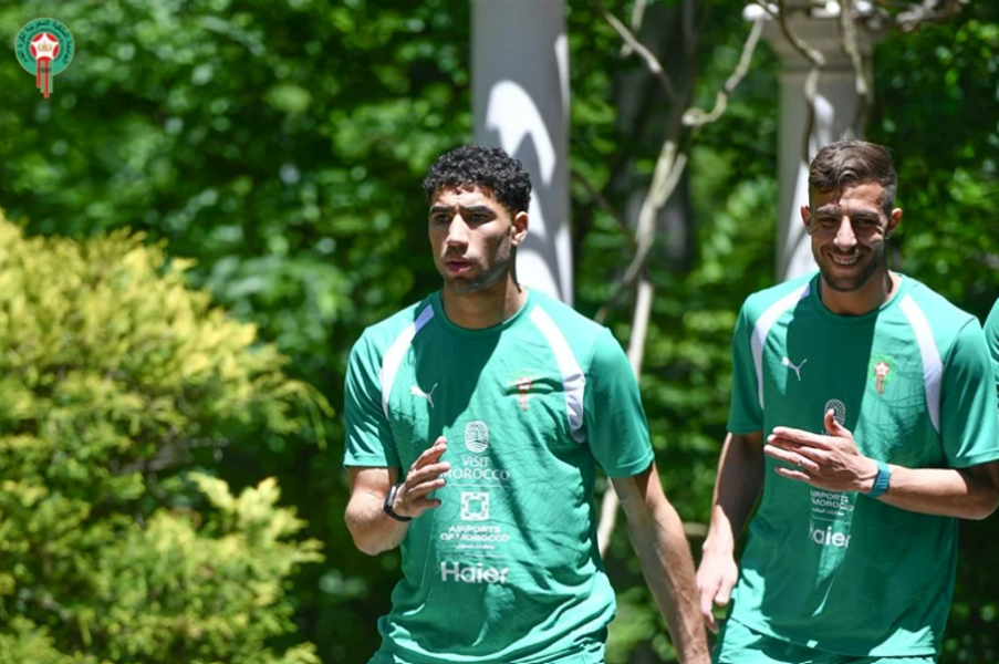 Mondial 2026 : première séance d’entraînement des Lions de l’Atlas aux États-Unis