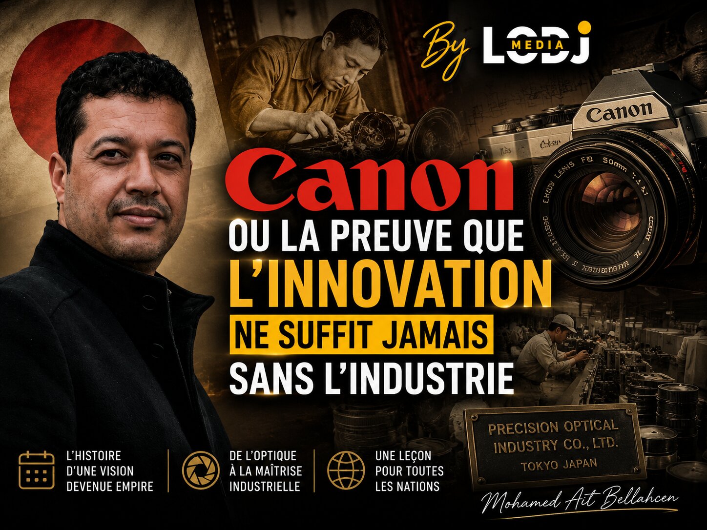 Canon ou la preuve que l’innovation ne suffit jamais sans l’industrie..