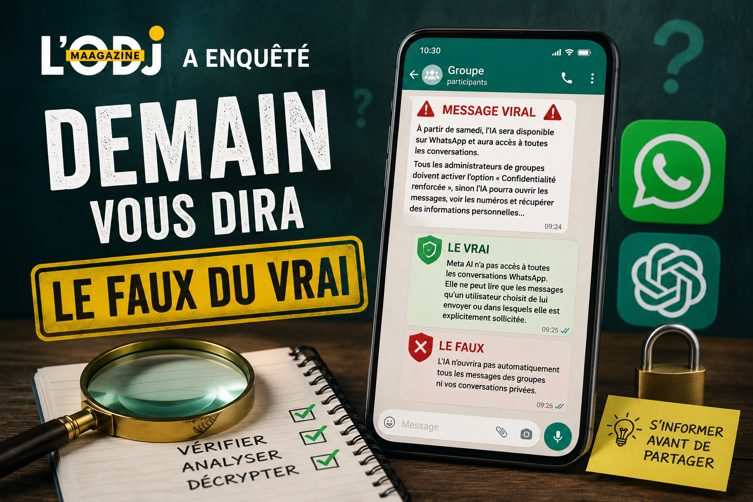 WhatsApp, Meta AI et confidentialité : le vrai du faux derrière le message viral