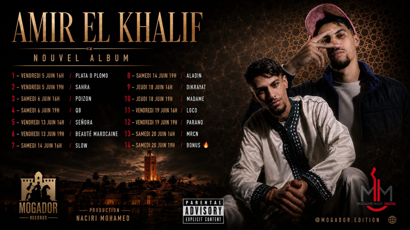 ​Le Hit de l’été – Amir El Khalif secoue la scène musicale avec un album jeune et une stratégie de lancement innovante