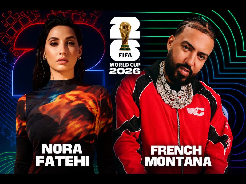 Nora Fatehi et French Montana brillent dans l'album officiel de la Coupe du Monde 2026