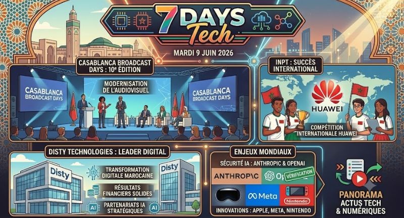 Podcast : l'essentiel de l'actualité Tech de la semaine du 09-06-2026"