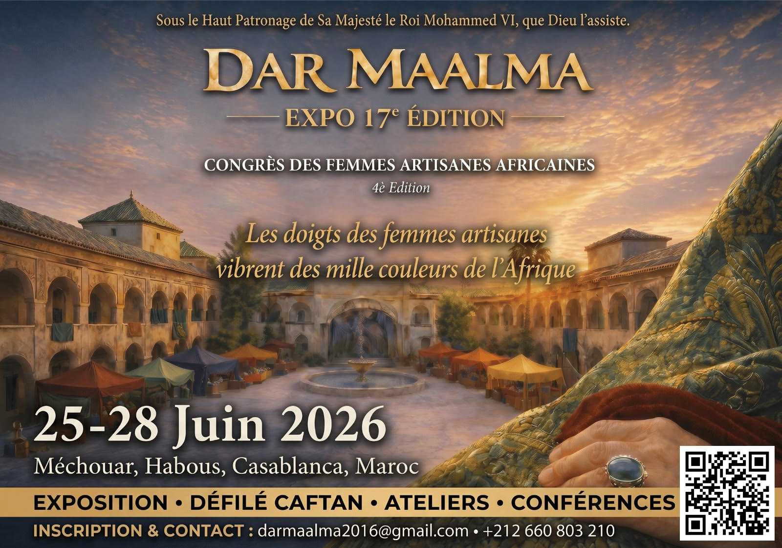 Dar Maalma Expo 2026 : les femmes artisanes africaines à l’honneur à Casablanca