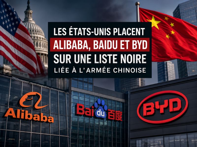 Alibaba, Baidu, BYD : quand Washington déclare la guerre froide technologique à visage découvert