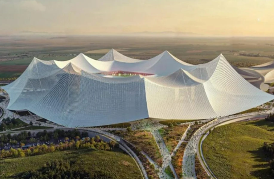 Grand Stade Hassan II : le futur plus grand stade du monde prend forme à Benslimane