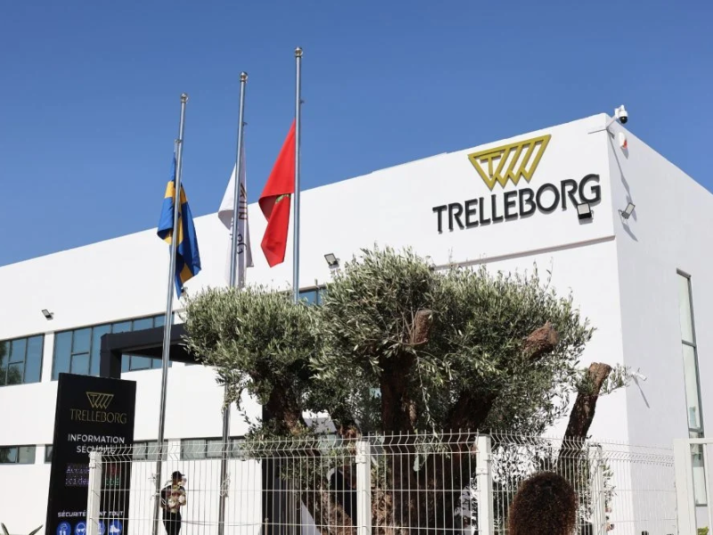 Trelleborg inaugure une nouvelle usine aéronautique à Nouaceur