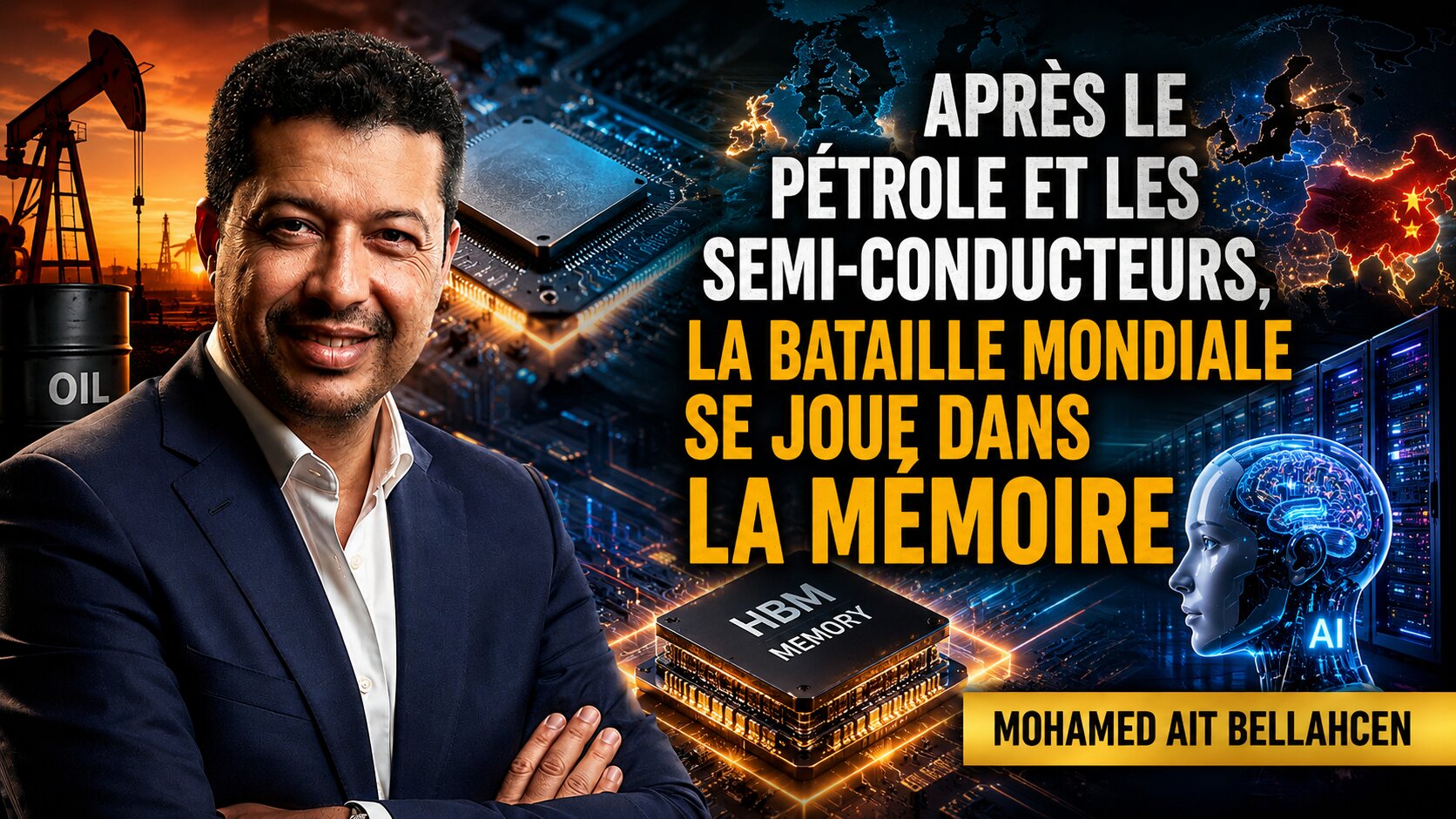 Après le pétrole et les semi-conducteurs, la bataille mondiale se joue dans la mémoire