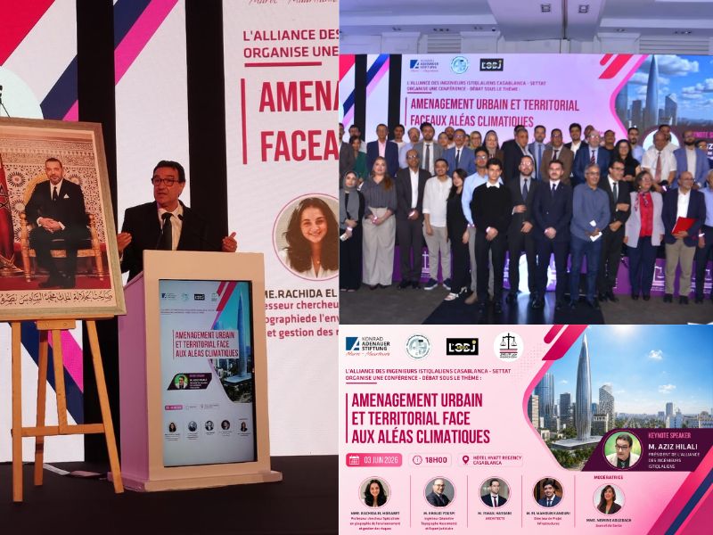 AII : Conférence nationale Aménagement urbain et territorial face aux aléas climatiques