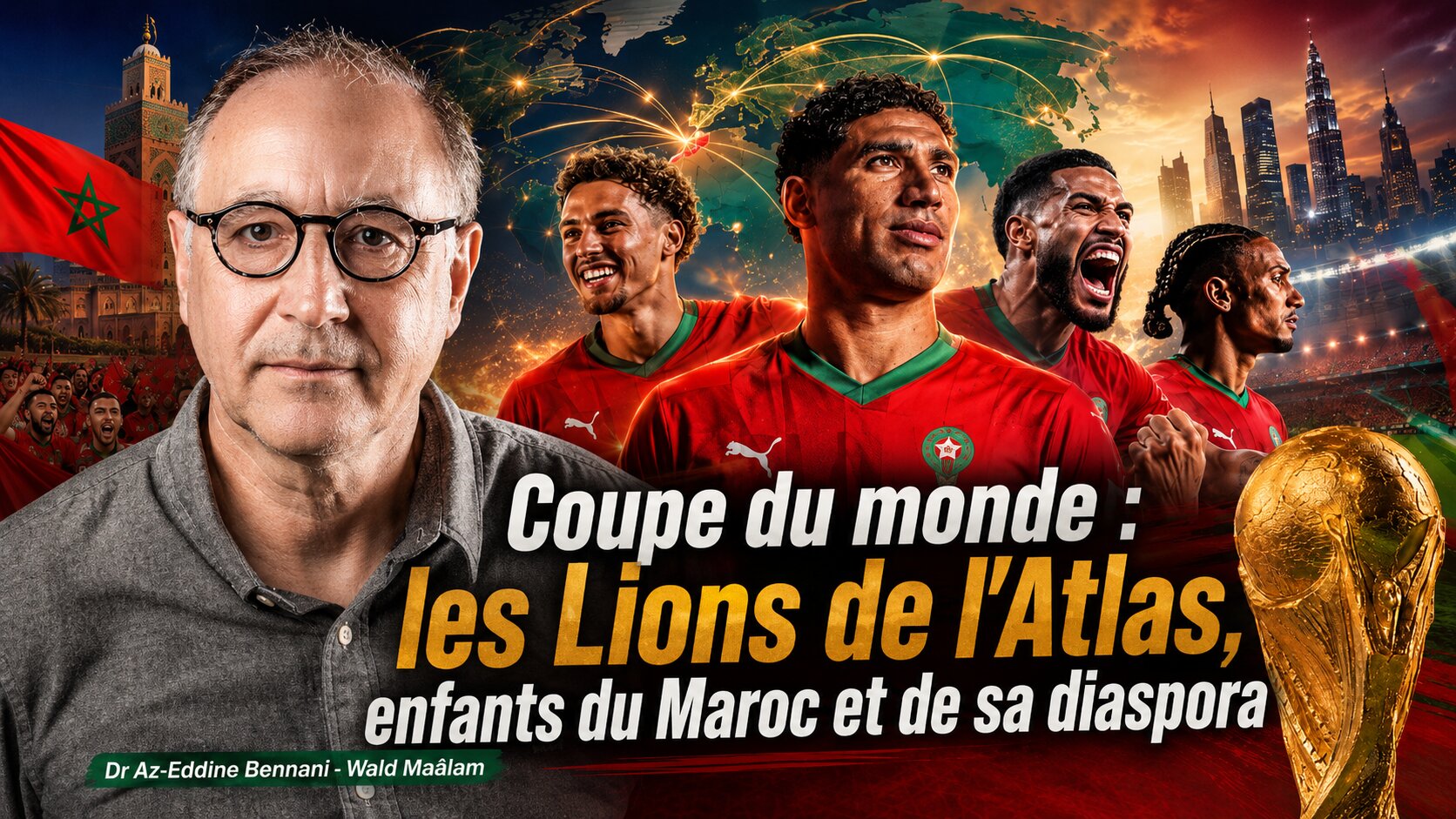 ​Coupe du monde : les Lions de l’Atlas, enfants du Maroc et de sa diaspora