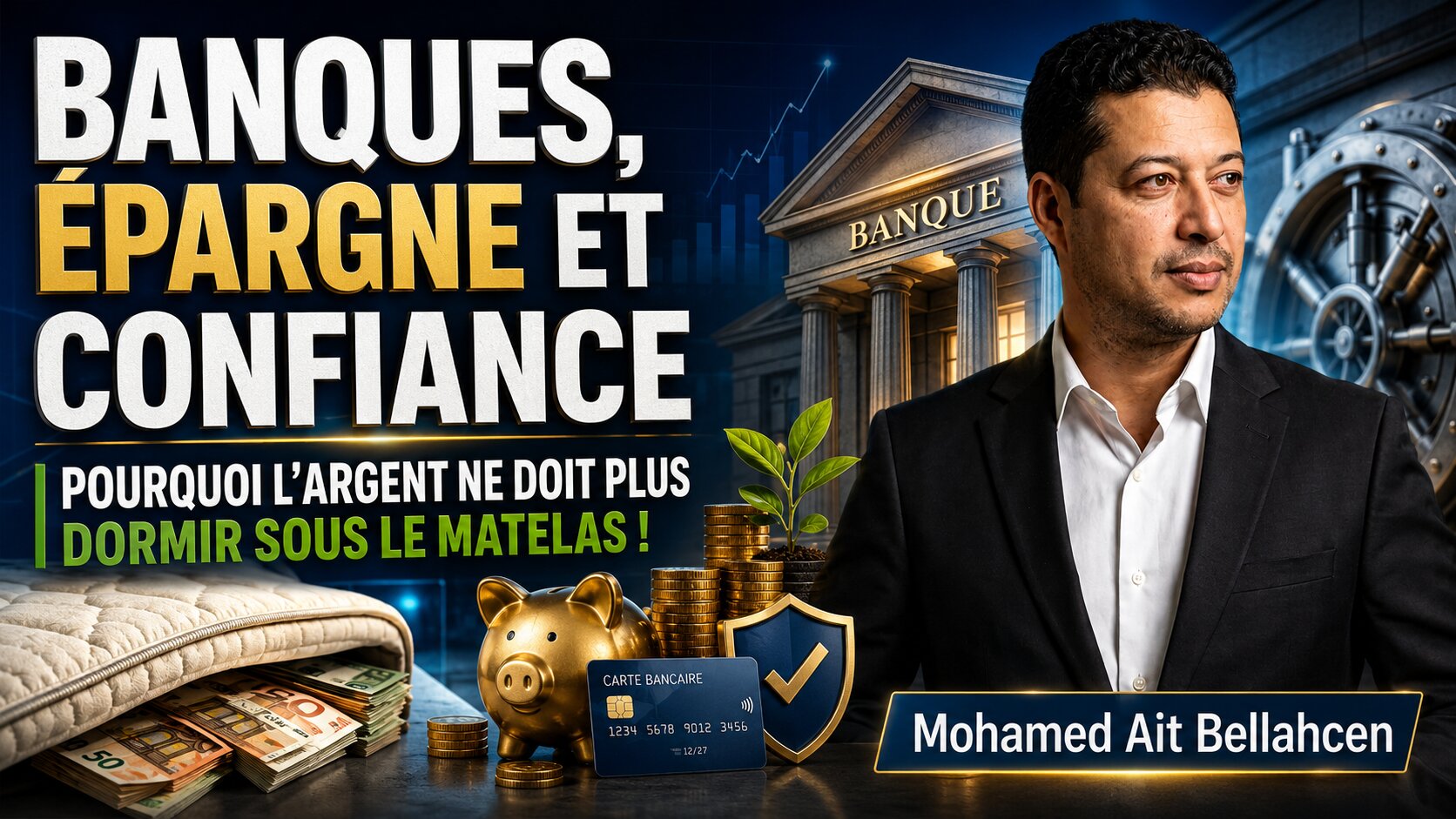 Banques, épargne et confiance : pourquoi l’argent ne doit plus dormir sous le matelas !