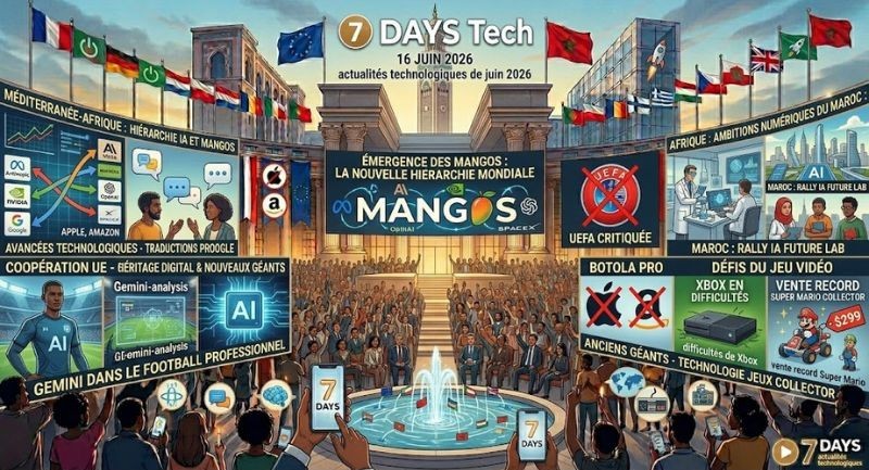 Podcast : l'essentiel de l'actualité Tech de la semaine du 16-06-2026"