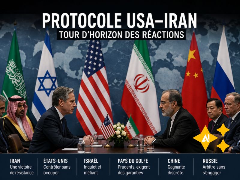 Du Golfe à Moscou et Pékin : comment le monde accueille le protocole USA–Iran ?