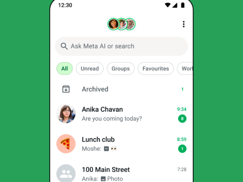 WhatsApp teste les aperçus de Statuts au Maroc