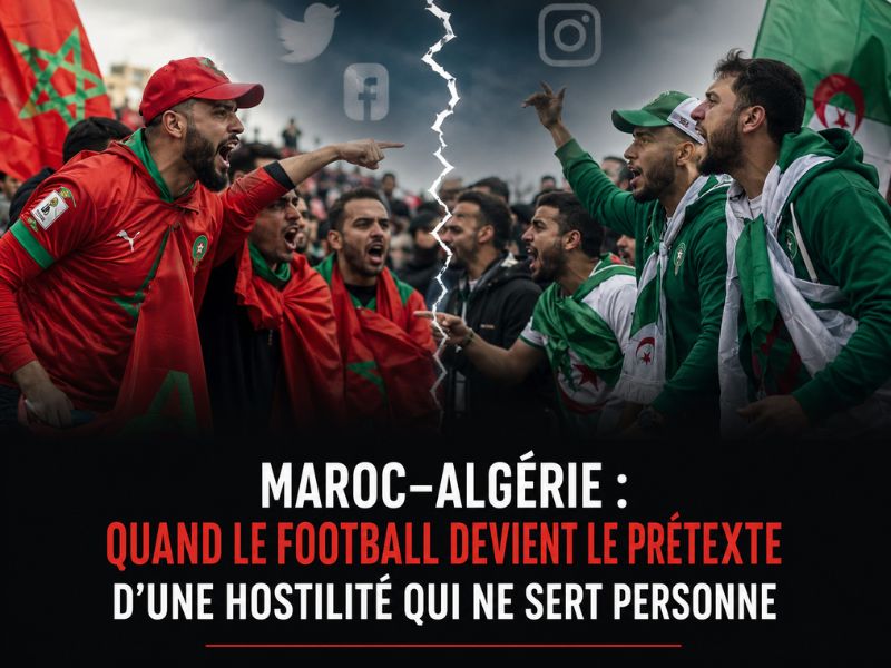 Maroc–Algérie : quand le football devient le prétexte d'une hostilité qui ne sert personne