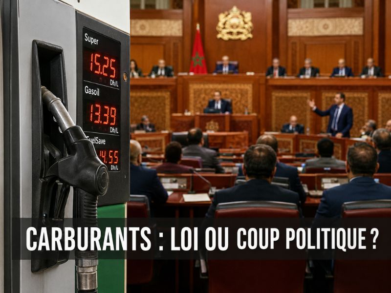 Prix des carburants au Maroc : une proposition de loi sortie du frigo et un vote en sniper médiatique