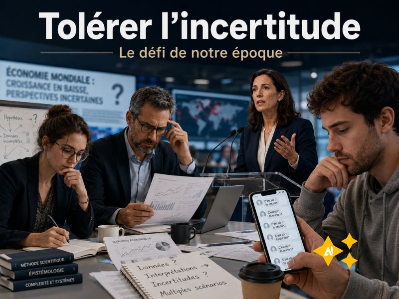 Tolérer l’incertitude : l’urgence d’une nouvelle science humaine