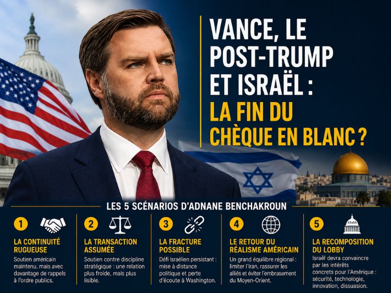 Vance, le post-Trump et Israël : la fin du chèque en blanc ?