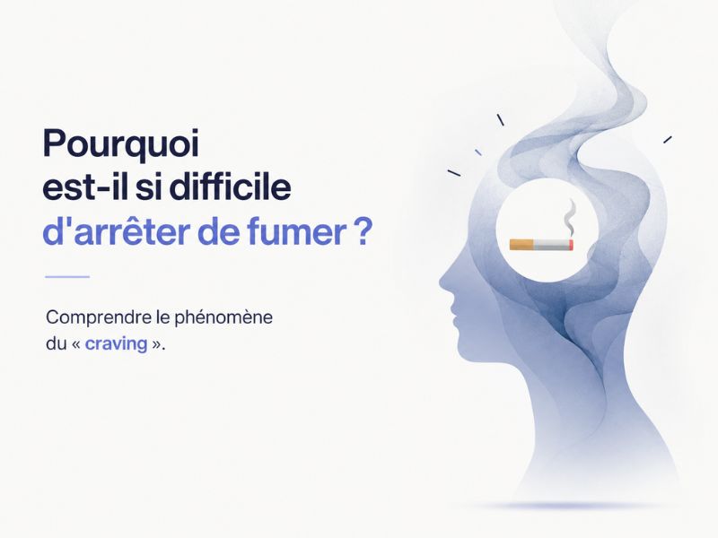 Pourquoi est-il si difficile d'arrêter de fumer ? Comprendre le phénomène du « craving »